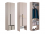 Шкаф двухдверный L600 Баско кашемир