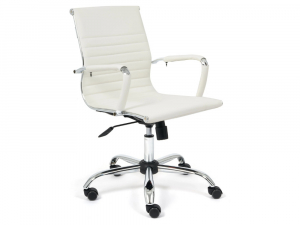 Кресло офисное Urban-low кожзам белый