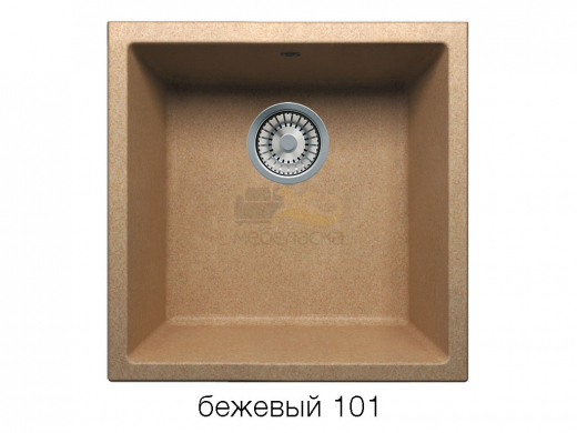 Мойка кварцевая Tolero R-128 Бежевый 101
