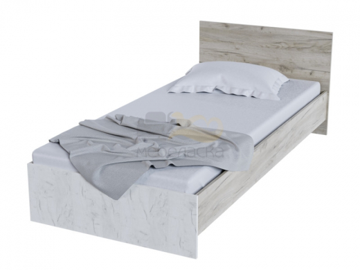 Кровать 900 Басса КР 555 Крафт