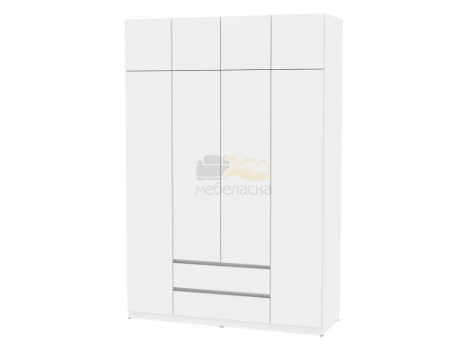 Шкаф Malta light H302 с антресолью HA4