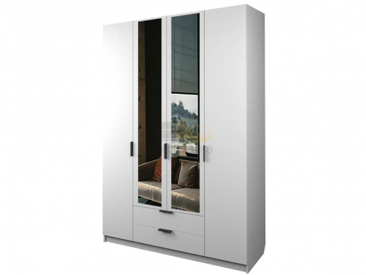 Шкаф с 2 ящиками Экон ЭШ3-РП-21-16-2я два зеркала