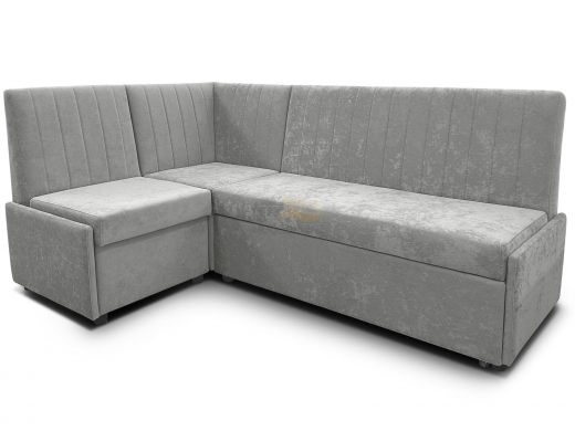 Угловой диван Призма Страйп с коробом вивальди 14