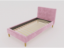 Кровать Пайли 900 розовый
